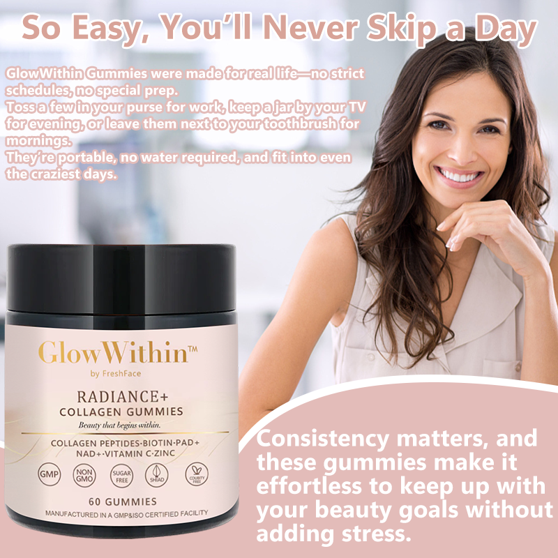 GlowWithin™ Radiance+ Collagen Gummies