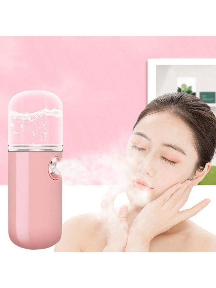 CloudKiss™ Nano Facial Mister — The Glow You Take Everywhere.