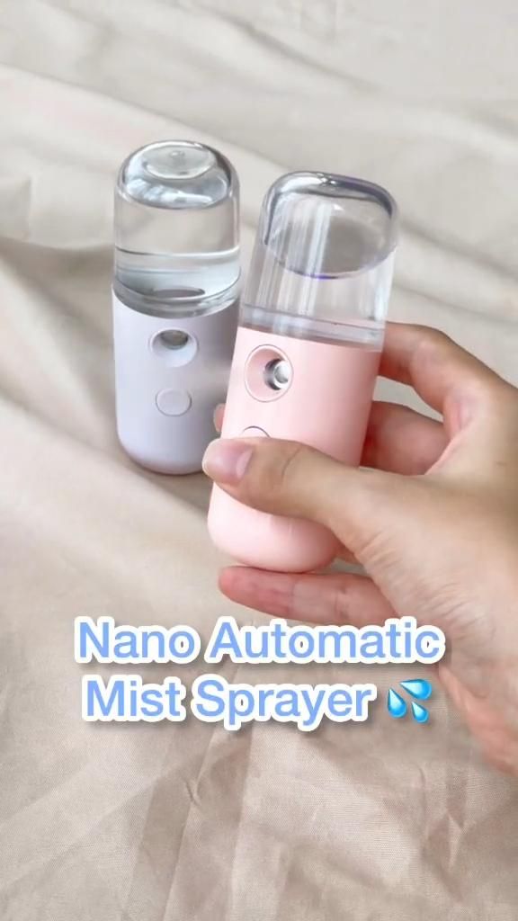 CloudKiss™ Nano Facial Mister — The Glow You Take Everywhere.